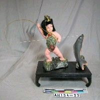 藏品(三月節五月節日本風俗品—「田金時」人偶)的圖片